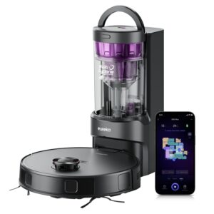 Eureka E20 Plus Robot Vacuum with Bagless Self Emptying Station